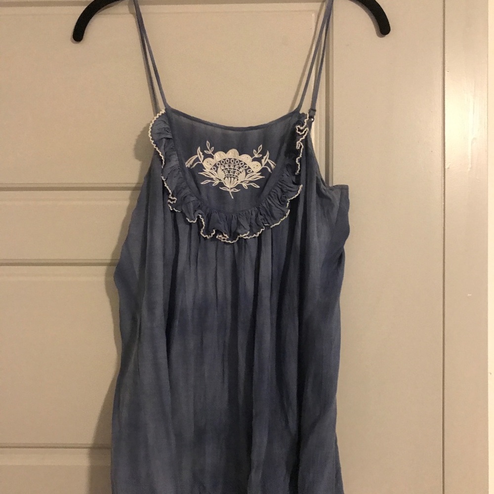 Lightweight thin strap tank